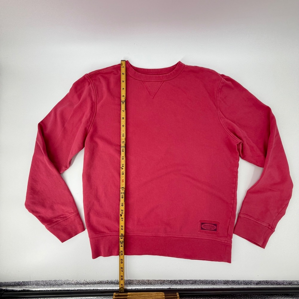 Vineyard Vines Pink Crewneck Sweatshirt Long‎ Sleeve Pullover Size S - Picture 5 of 6